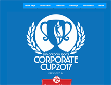 Tablet Screenshot of corpcup.org
